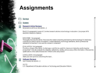 Assignments 