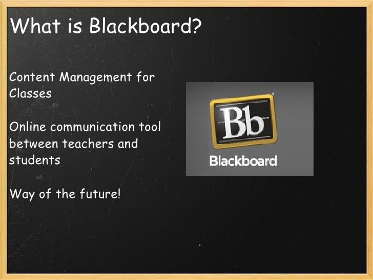 Blackboard Basics