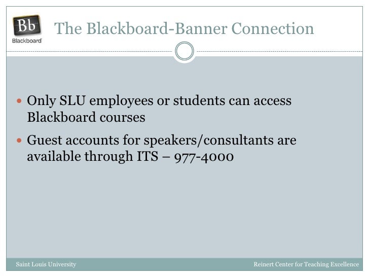 Blackboard Ce 8 Basics