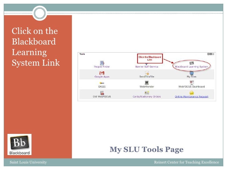 Blackboard Ce 8 Basics