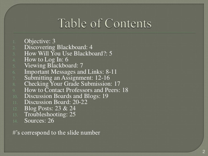 blackboard powerpoint