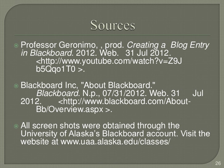 blackboard powerpoint
