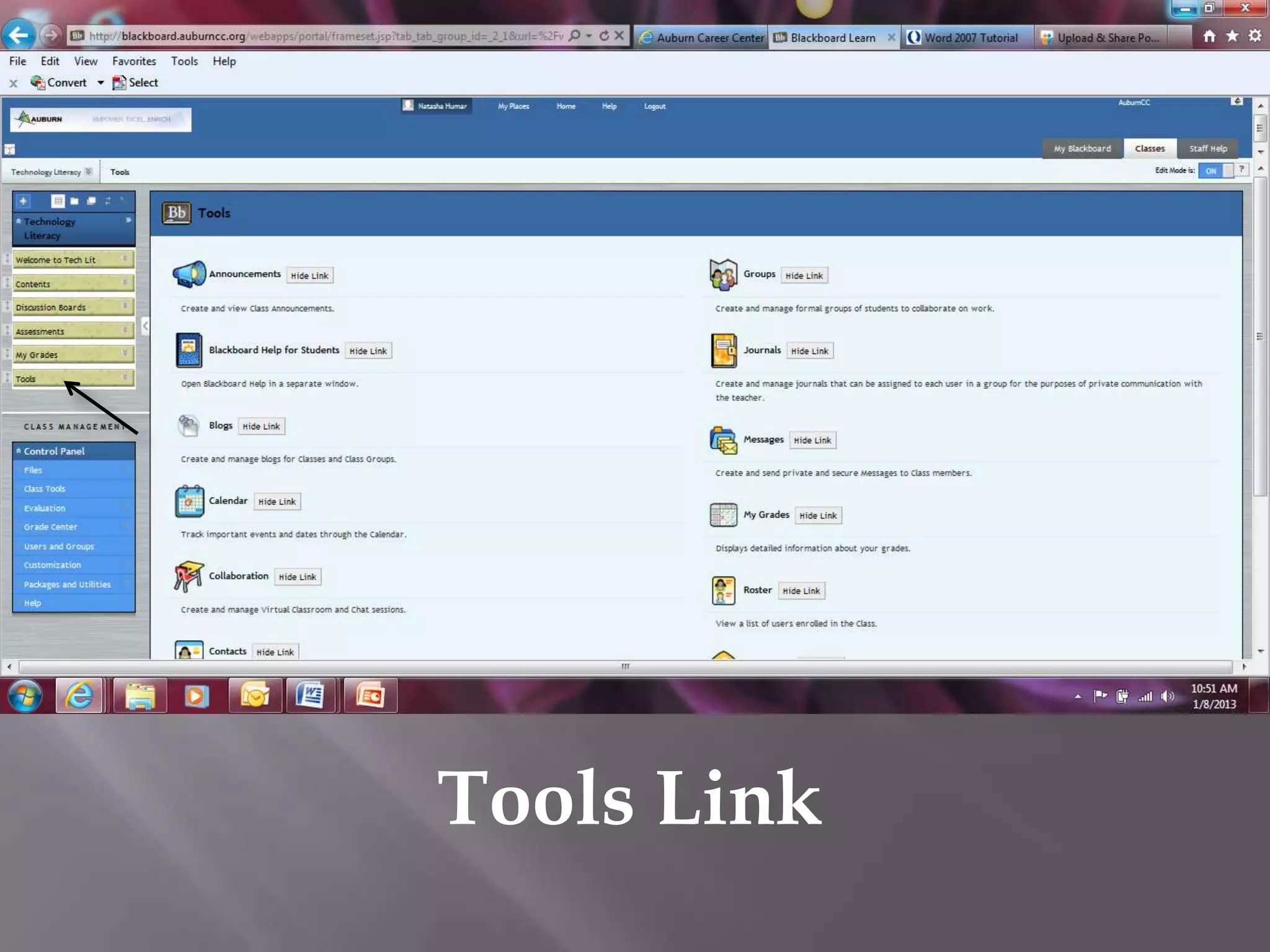 Tools Link
 