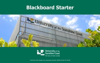 Blackboard Starter

 