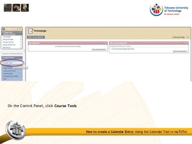 calendar entry calendar entry