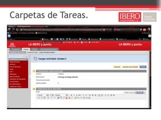 Carpetas de Tareas.
 