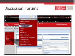 Discussion Forums
 