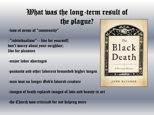 black death summary essay