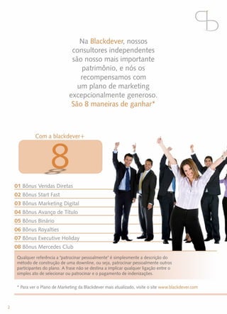 Blackdever plano de_marketing_oficial - Equipe diamond