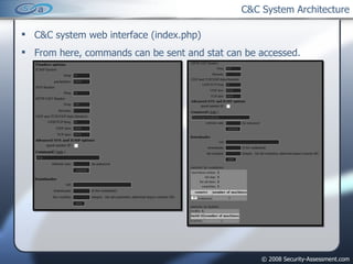 C&C System Architecture ,[object Object],[object Object]