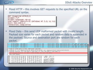 DDoS Attacks Overview ,[object Object],[object Object]