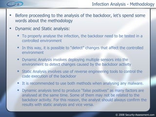 Infection Analysis - Methodology ,[object Object],[object Object],[object Object],[object Object],[object Object],[object Object],[object Object],[object Object]
