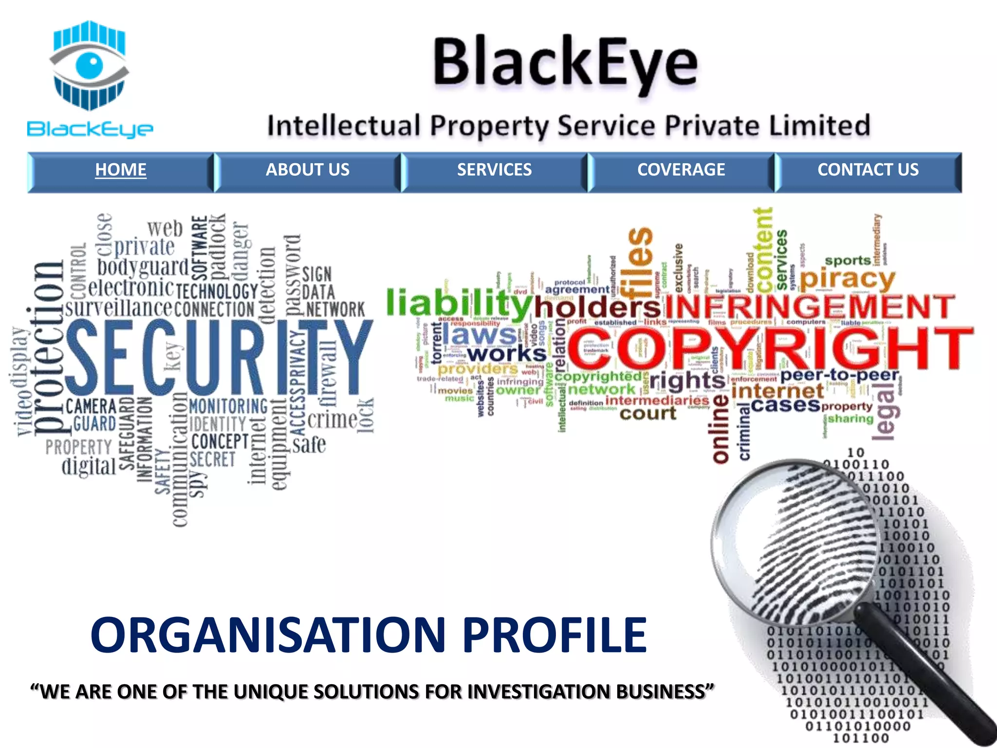 Blackeye Intellectual Property Service Pvt. Ltd. | PPT