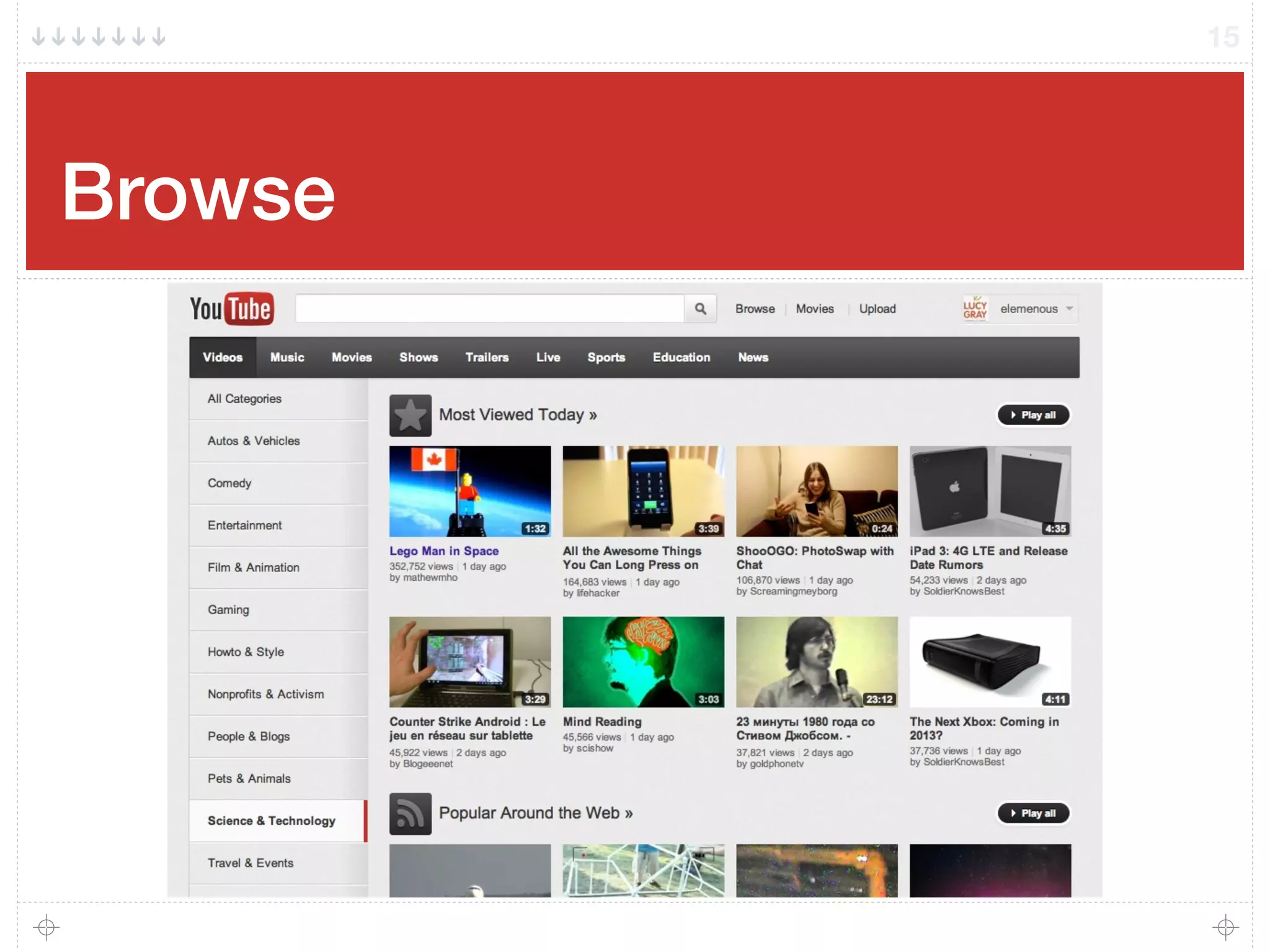 Browse
15
 