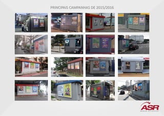 PRINCIPAIS CAMPANHAS DE 2015/2016
 