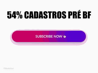 54% CADASTROS PRÉ BF
 