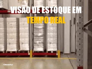 VISÃO DE ESTOQUE EM
TEMPO REAL
 