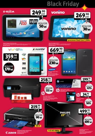 Oferta Altex pentru Black Friday 2013