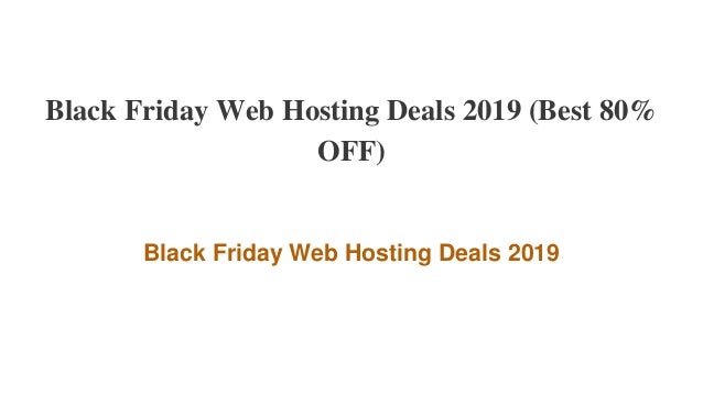 Black Friday Web Hosting Deals Images, Photos, Reviews