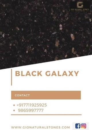Black galaxy