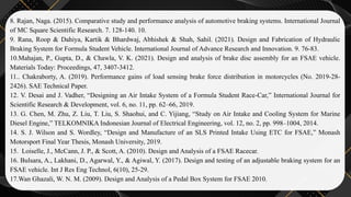 Simulation and Fabrication of Critical Components in Formula Student ...