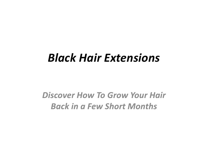 Black Hair Extensions