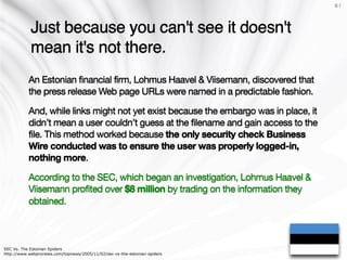 Get Rich or Die Trying - Black Hat 08072008
