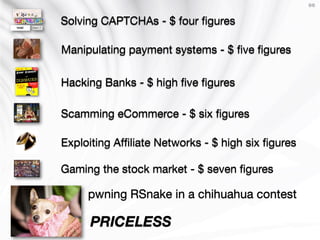 Get Rich or Die Trying - Black Hat 08072008