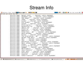 Stream Info




          
 