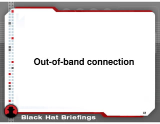 Advanced SQL injection to operating system full control (slides)