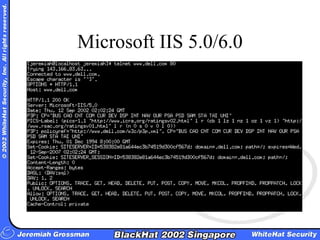 Microsoft IIS 5.0/6.0 