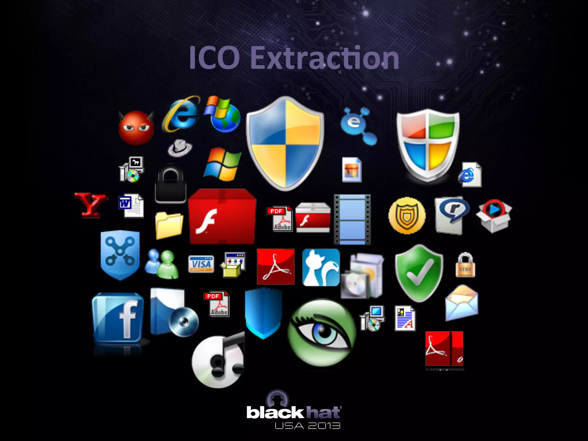 ICO	
  Extrac=on	
  
 
