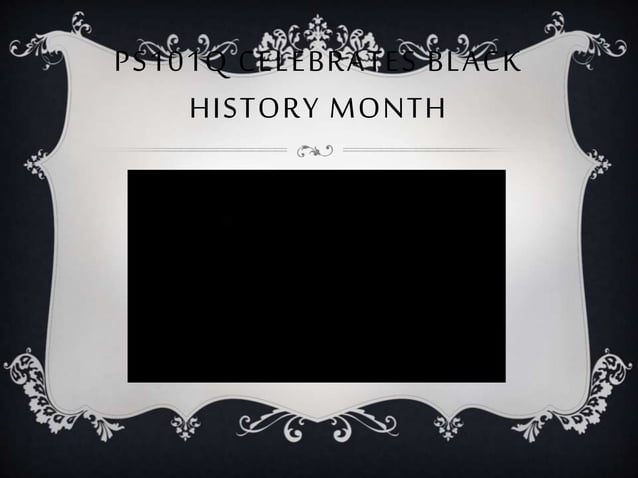 Black History Month PPT