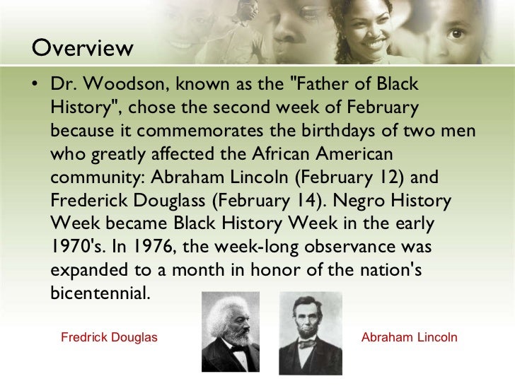 black history month presentation