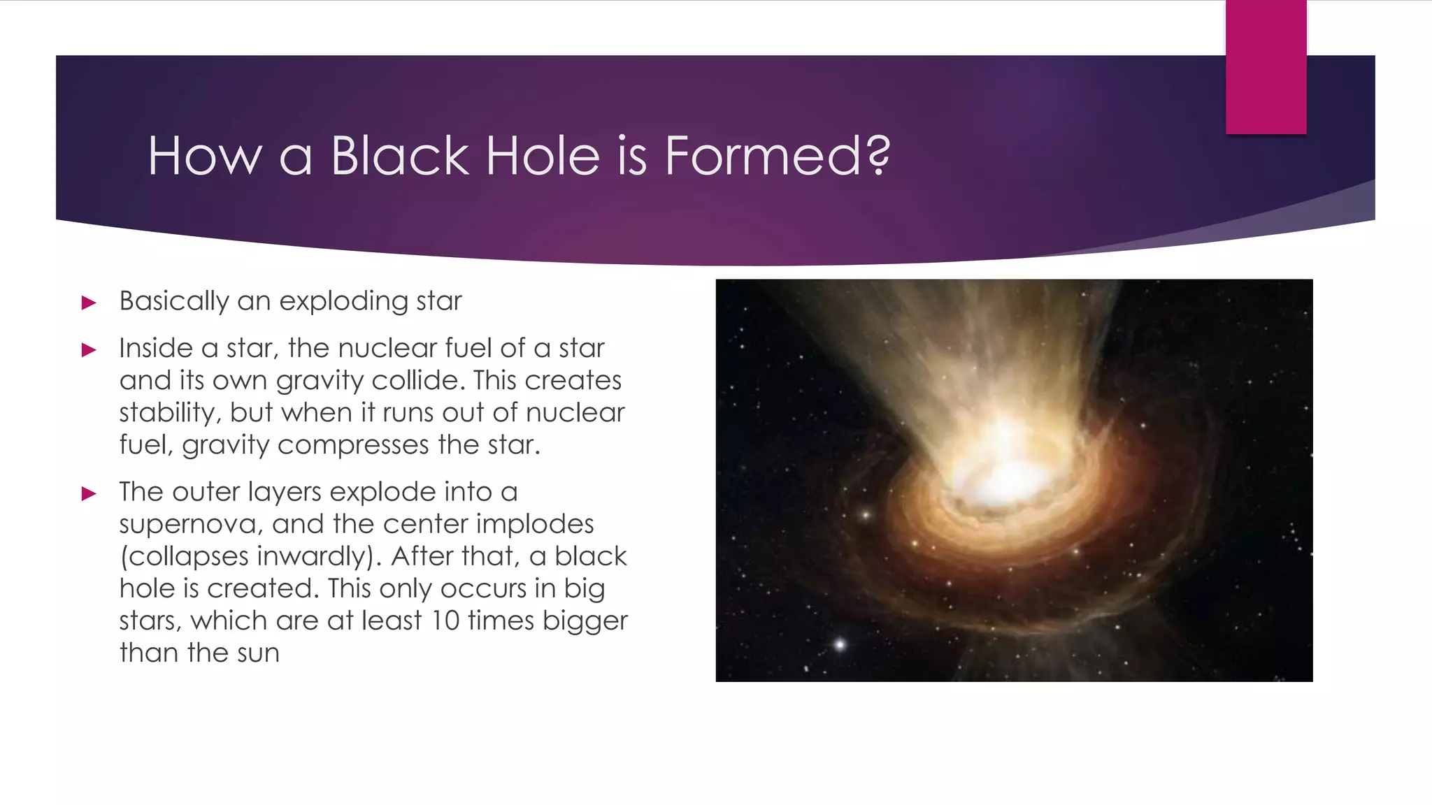 Black hole | PPTX