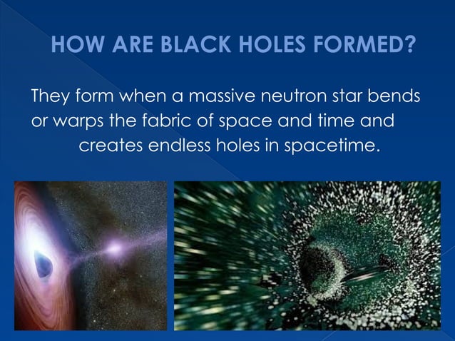 Presentación Agujeros Negros