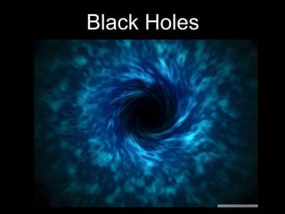 Black Holes 
 