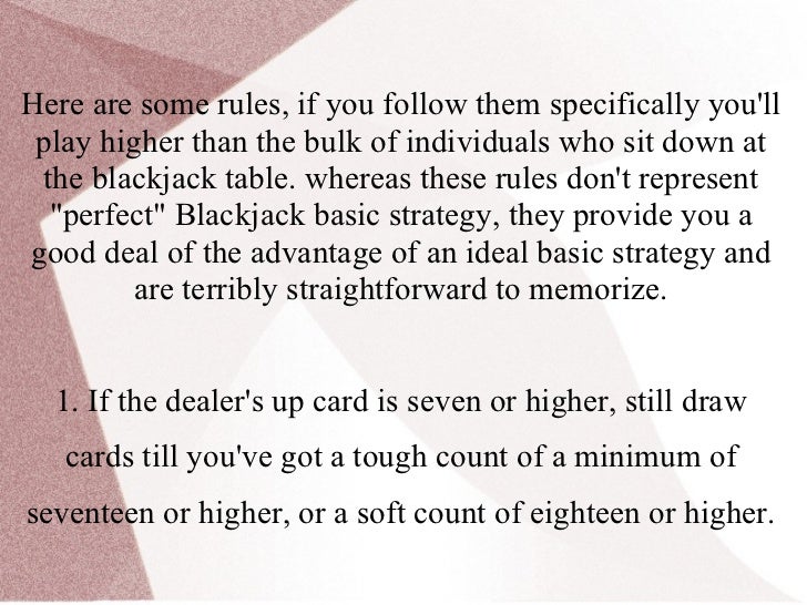 Blackjack increase your odds with basic strategy plus