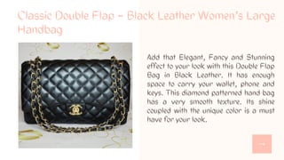 Black Leather Women’s Large Handbag.pdf