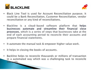 Black Line Version BlackLine Overview and Demo version late | PDF