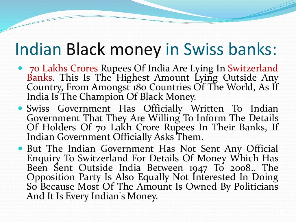 Black money