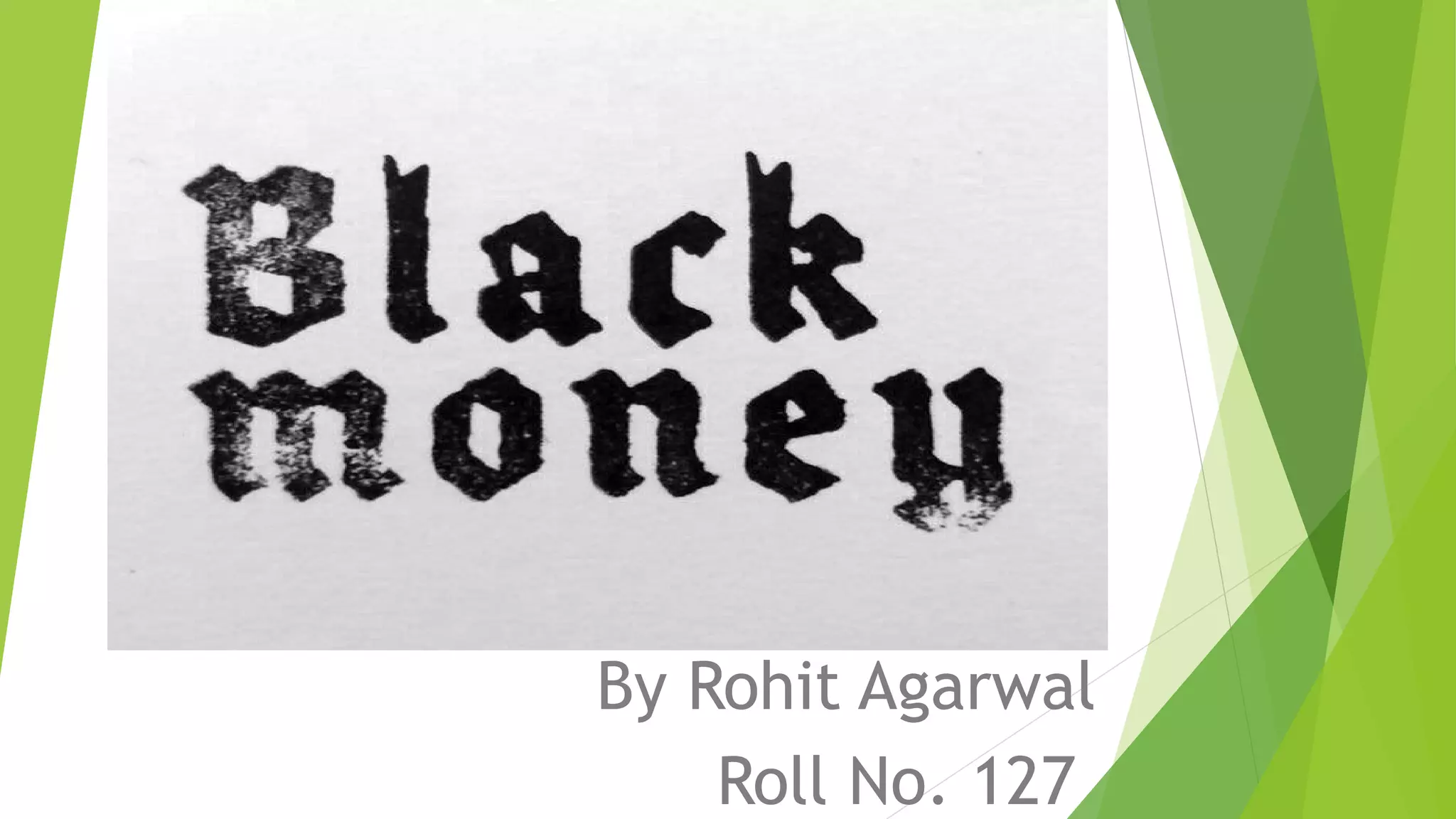 By Rohit Agarwal
Roll No. 127