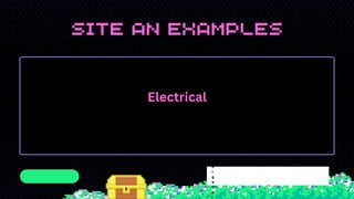 Agenda Page
Electrical
 