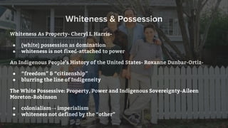 Blackness and indigeneity | PDF