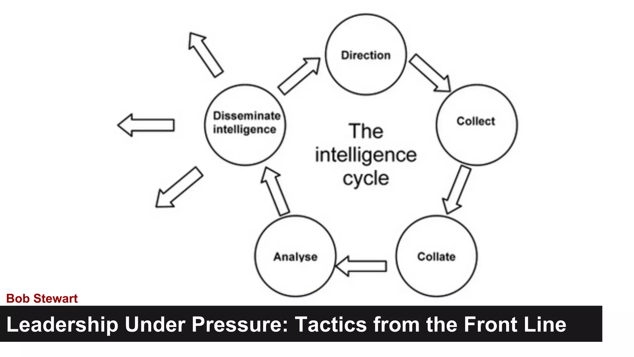 Bob Stewart Leadership Under Pressure: Tactics from the Front Line 