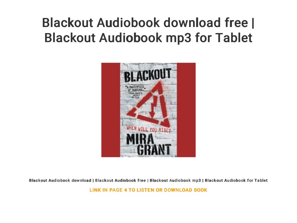 Blackout Audiobook download free Blackout Audiobook mp3
