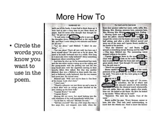 Novel Blackout Poems