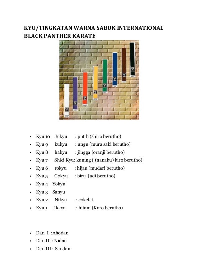 Black panther karate indonesia Black panther karate indonesia