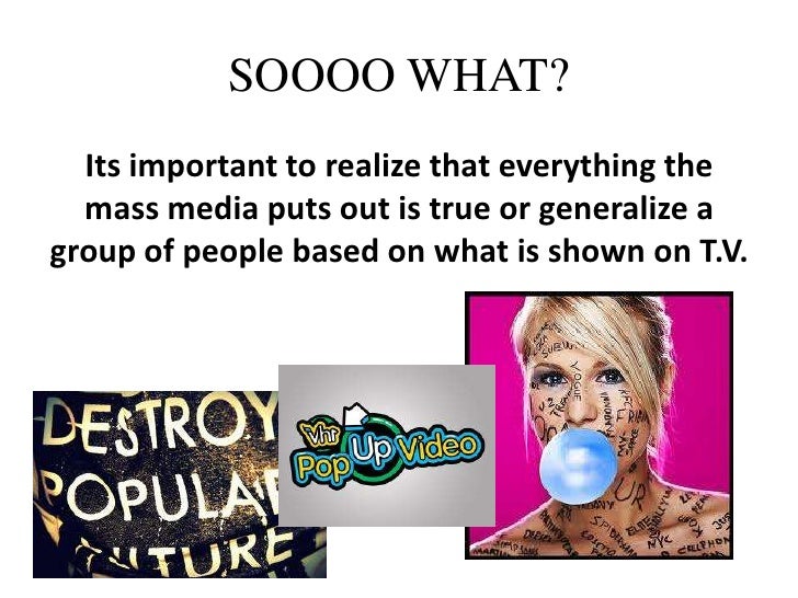 black popular culture and mass media