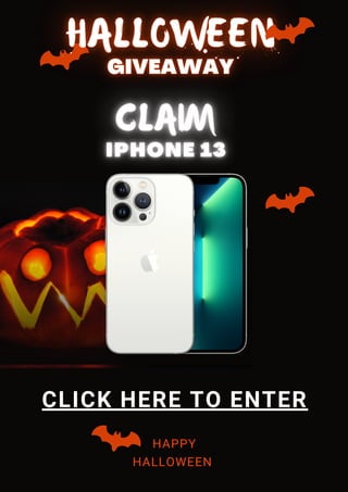 HAPPY
HALLOWEEN
CLICK HERE TO ENTER
YOUR PARAGRAPH TEXT
 
